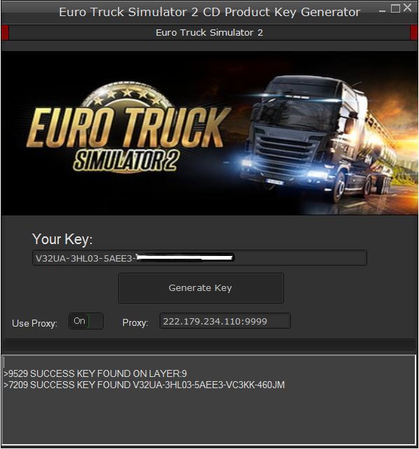 euro truck simulator 2 active key
